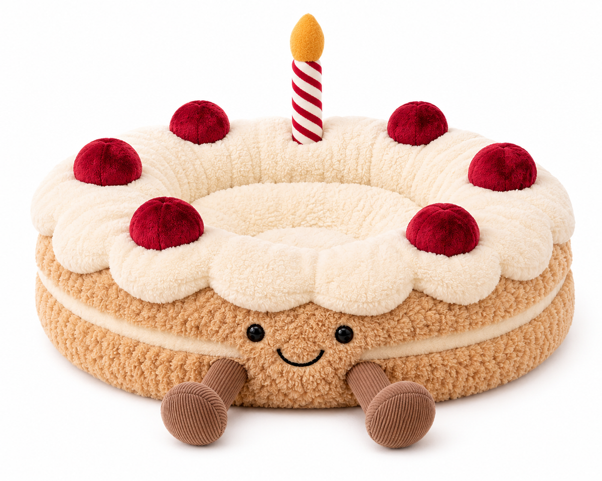 Birthday Cake Pup Bed